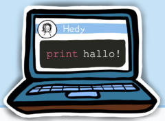 Print hallo in Hedy